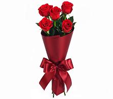Букет 5 Красных роз Эдлесс Лав в Белом Яре Томской области