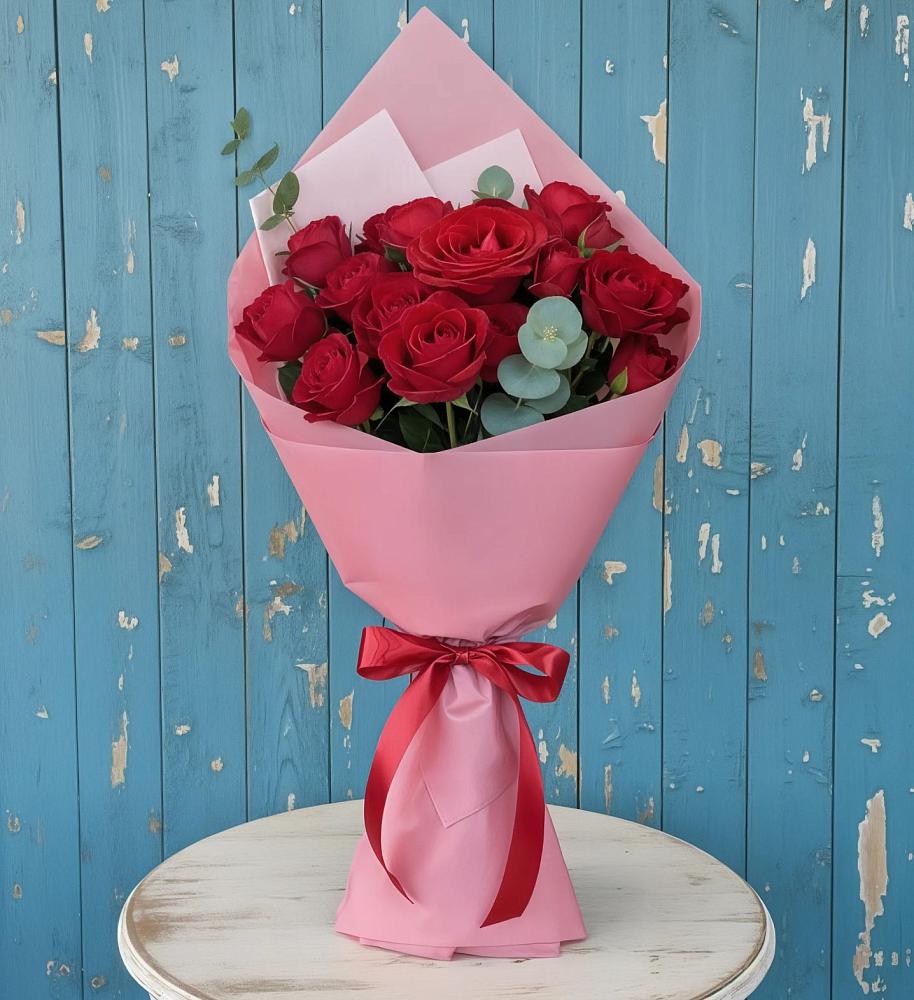 Букет цветов из: Розы в Белом Яре Томской области