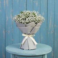 Букет цветов из:  Гипсофила в Белом Яре Томской области