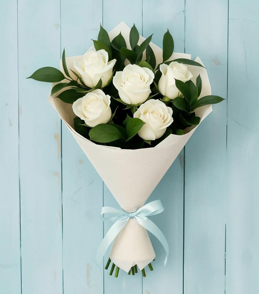 Букет цветов из: Розы в Белом Яре Томской области