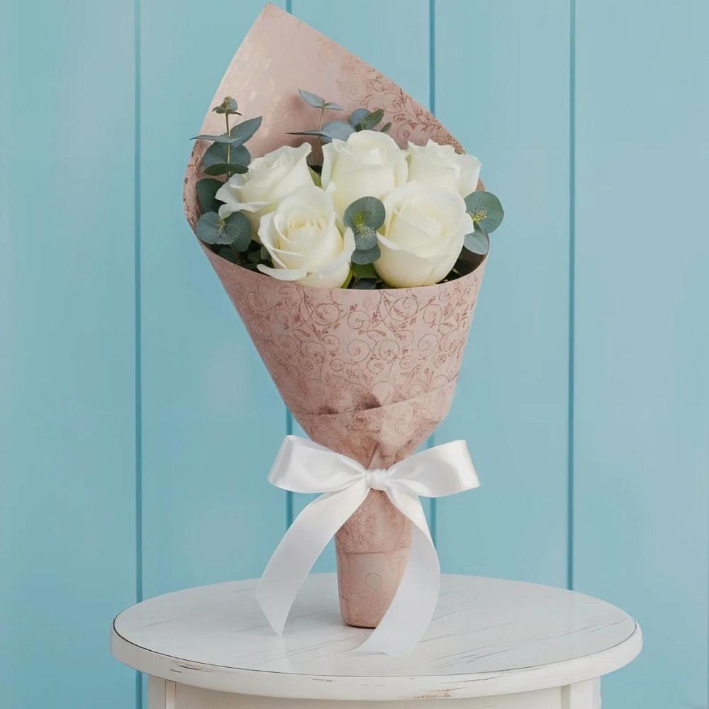 Букет цветов из: Розы в Белом Яре Томской области