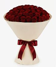 Букет 101 Бордовая роза Блэк Бакарра в Белом Яре Томской области