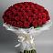 Букет 101 Красная роза Блэк Мэджик в Белом Яре Томской области