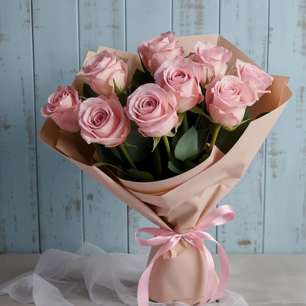 Букет цветов из: Розы в Белом Яре Томской области