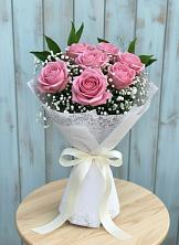 Букет цветов из:  Розы в Белом Яре Томской области