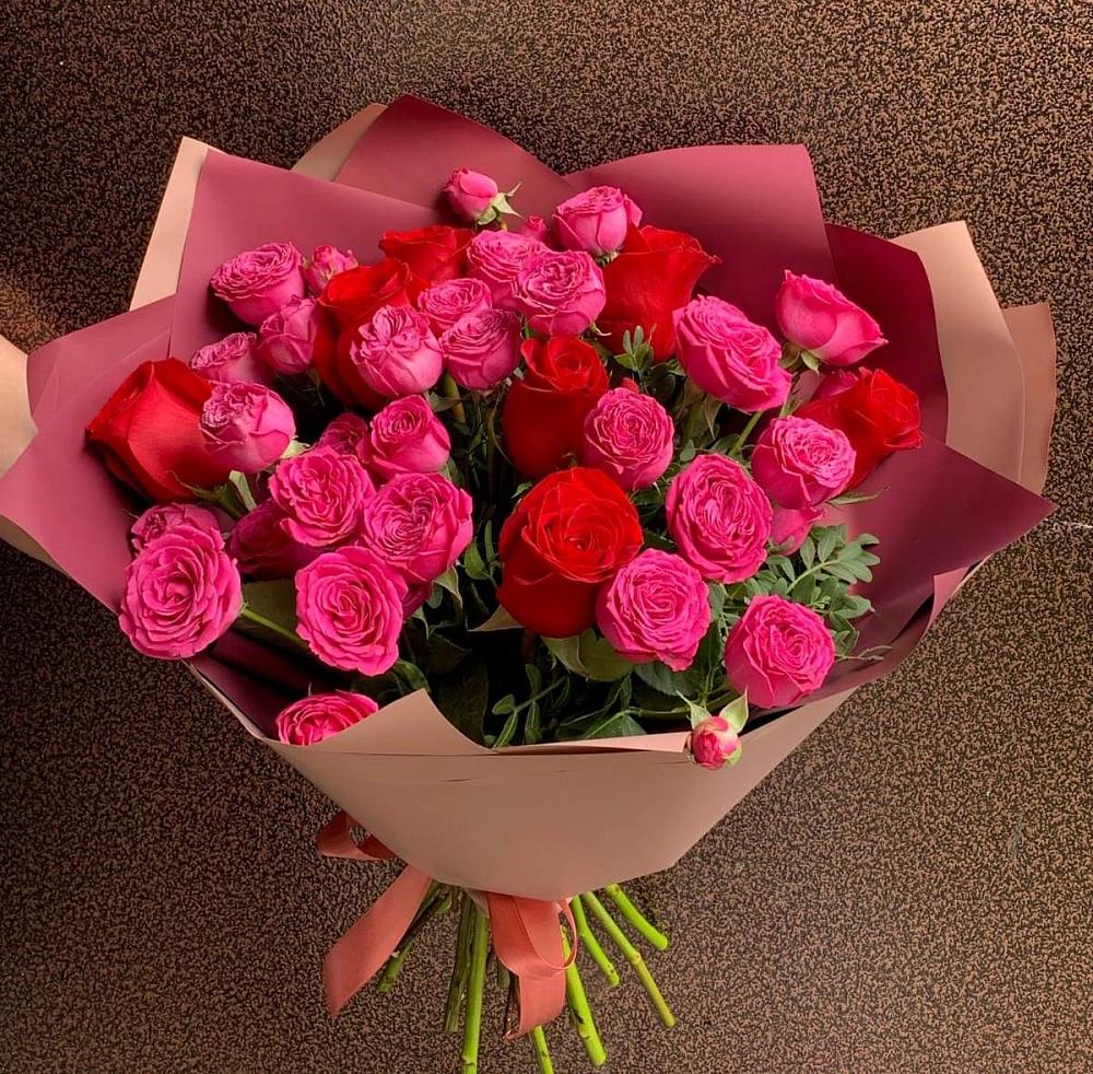 Букет В объятьях нежности в Белом Яре Томской области