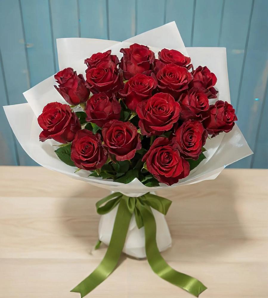 Букет Красные розы в Белом Яре Томской области