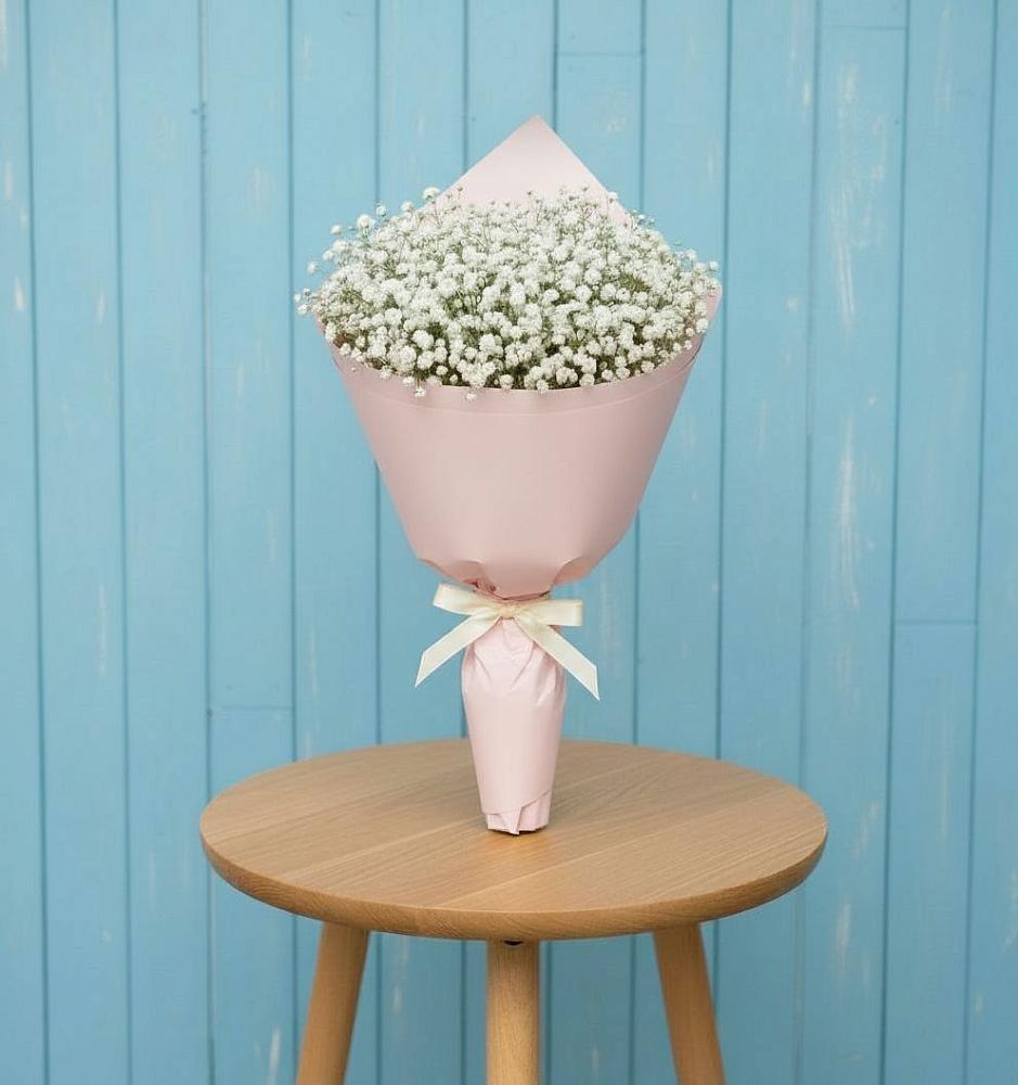 Букет цветов из: Гипсофила в Белом Яре Томской области