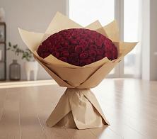 Букет 101 Красная роза в Белом Яре Томской области