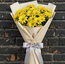 Букет цветов из:  Хризантемы в Белом Яре Томской области