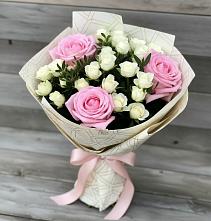 Букет цветов из:  Розы в Белом Яре Томской области