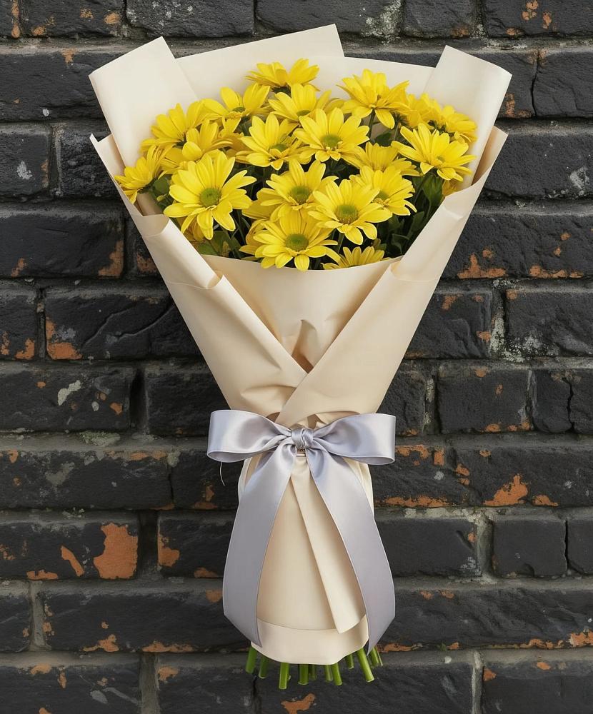 Букет цветов из: Хризантемы в Белом Яре Томской области