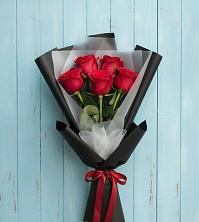 Букет цветов из:  Розы в Белом Яре Томской области