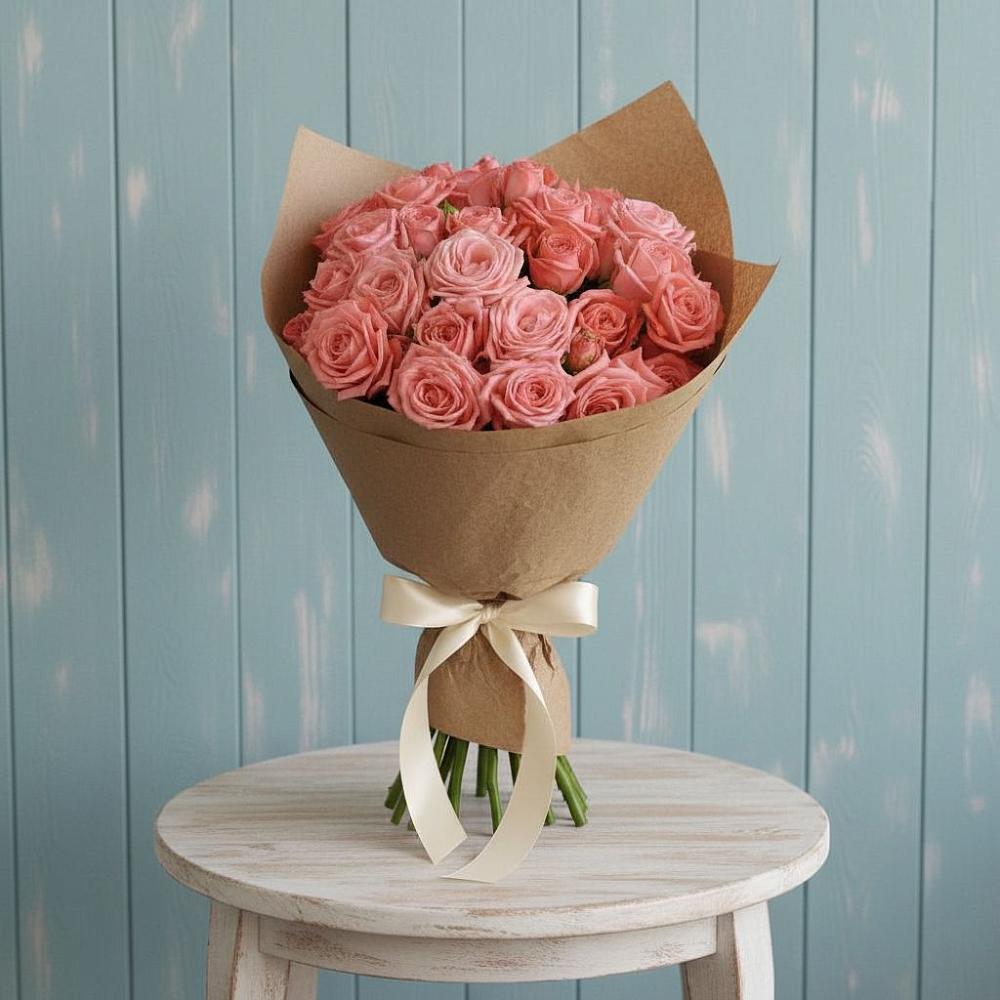 Букет цветов из: Розы в Белом Яре Томской области