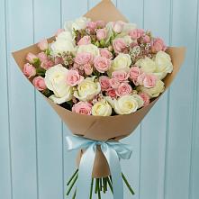 Букет цветов из:  Розы в Белом Яре Томской области
